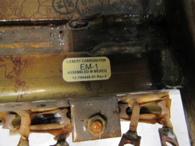 Liebert EM-1 12-794446 Rev 4 02-81048-17 MRP188568 Rev 2 PL-19 Transformer