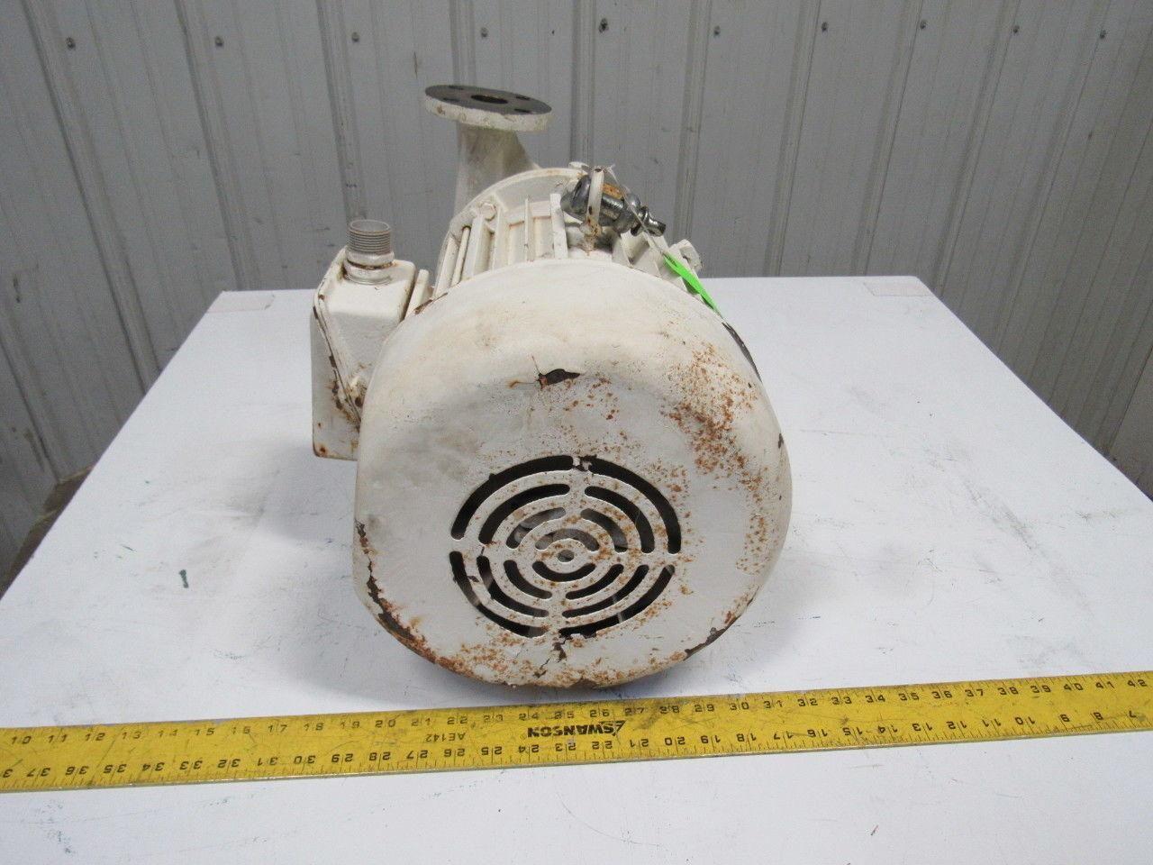 Dietz Ampco 7.5Hp 3450RPM 220/440V 3Ph 2" x 1-1/2" ZC2 Flange Centrifugal Pump
