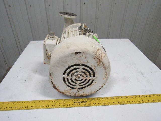 Dietz Ampco 7.5Hp 3450RPM 220/440V 3Ph 2" x 1-1/2" ZC2 Flange Centrifugal Pump