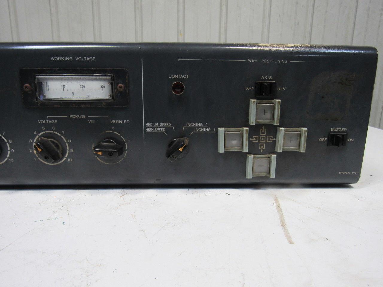Mitsubishi DWC-80 Wire EDM Machine Set Up Control Panel HMI
