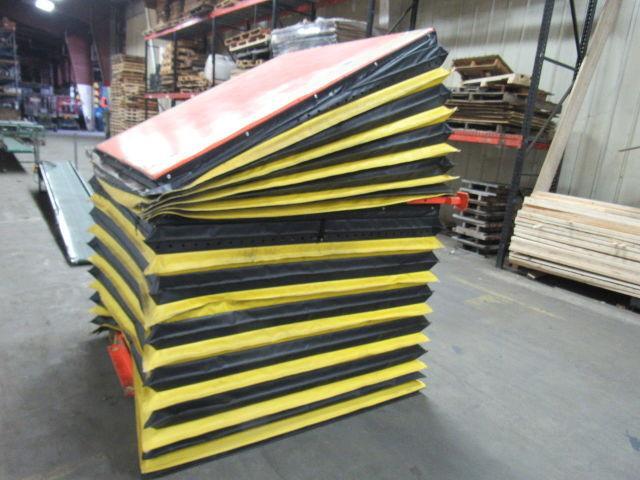 Globe AA-4361SF 3500LB Electric Lift Table 60"x60" 30° Tilt Top 49" to 12" 3Ph