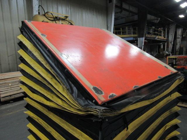 Globe AA-4361SF 3500LB Electric Lift Table 60"x60" 30° Tilt Top 49" to 12" 3Ph