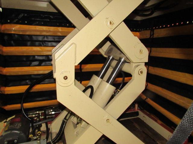 Globe AA-4361SF 3500LB Electric Lift Table 60"x60" 30° Tilt Top 49" to 12" 3Ph