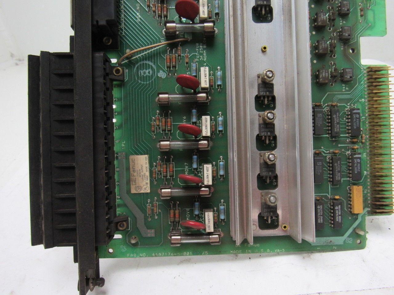 GE Fanuc Circuit Board Card PCB 115V Output