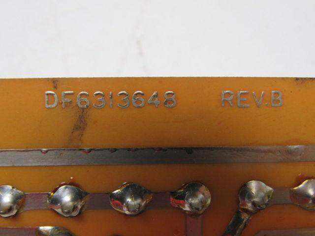 Yasnac DF6313648 Rev B Circuit Board Card PCB