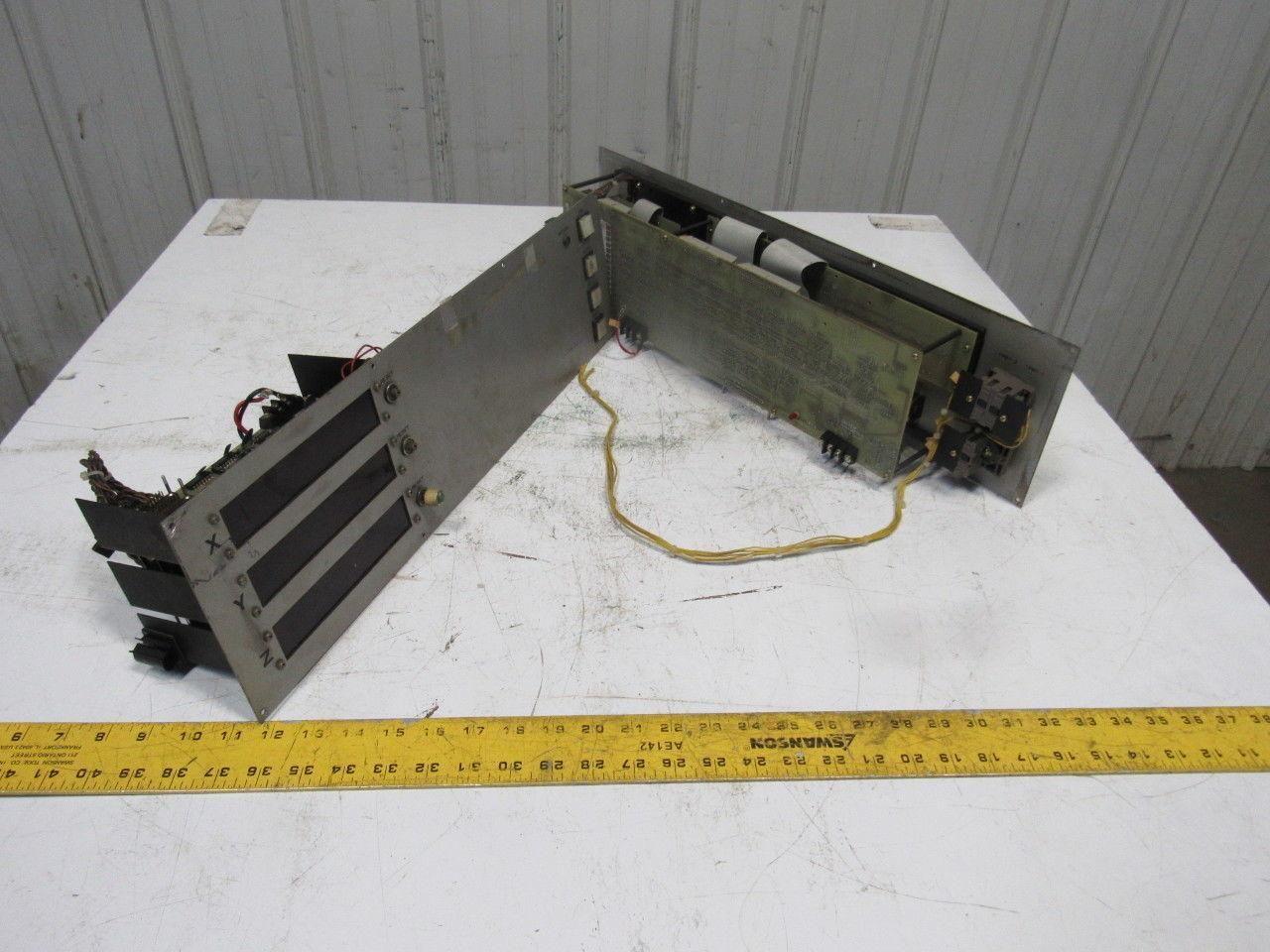 YASNAC SHIZUOKA 58407 Operator Interface Control Panel 3 Axes CNC