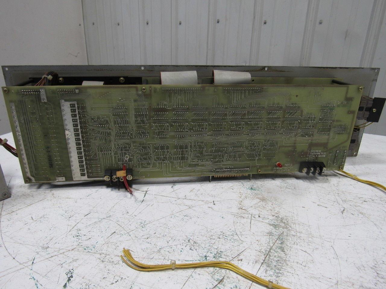 YASNAC SHIZUOKA 58407 Operator Interface Control Panel 3 Axes CNC