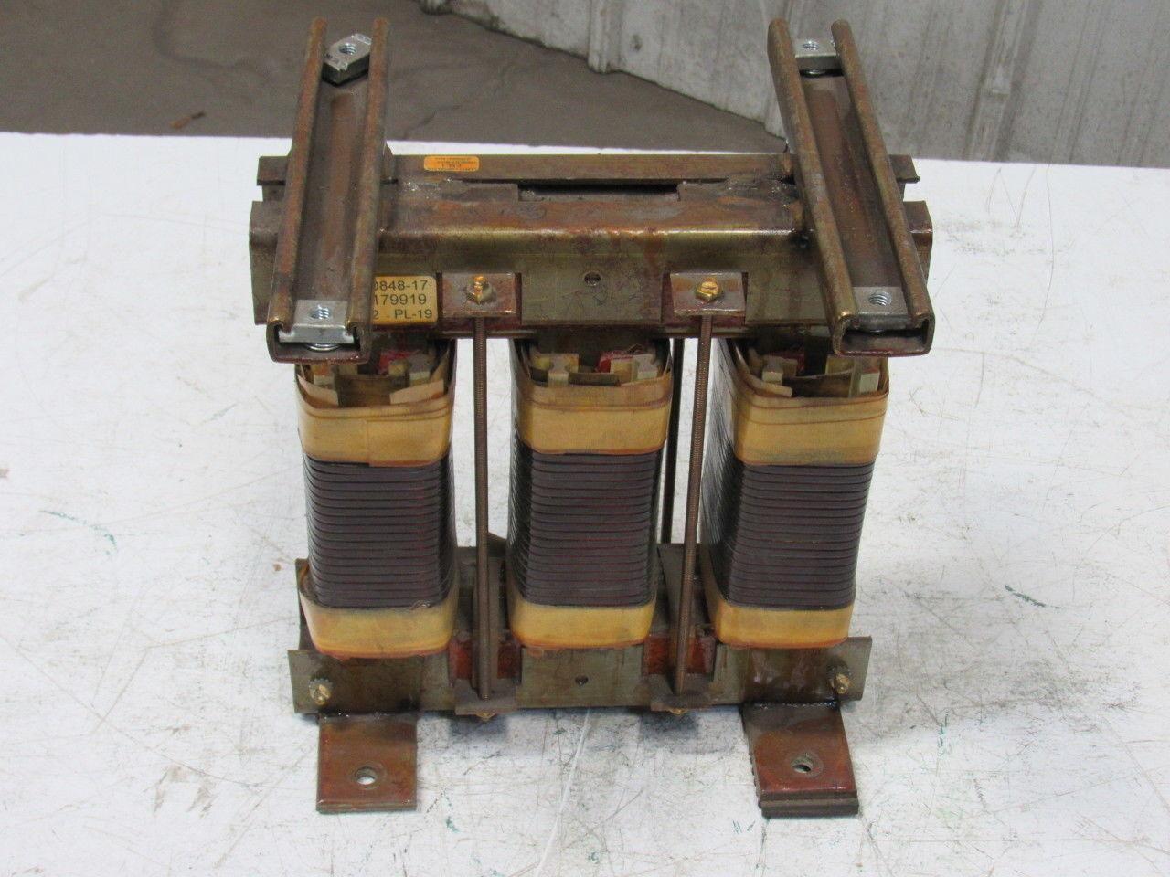 Liebert EM-1 12-794446 Rev 4 02-810848-17 MRP179919 Rev 2 PL-19 Transformer