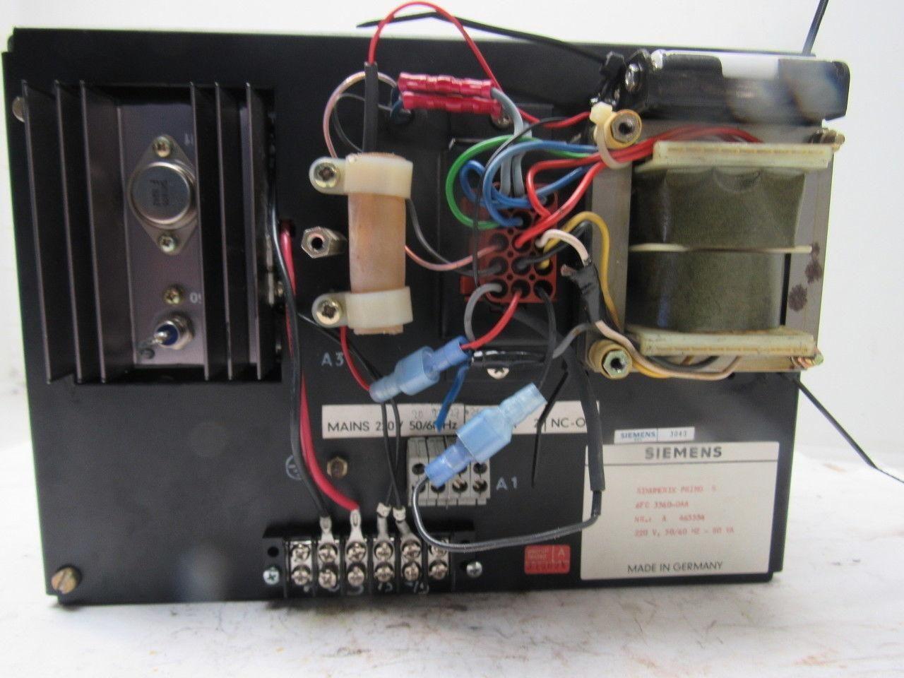 Siemens Sinumerik Primo S 6FC3360-0AA Operator interface Control Panel