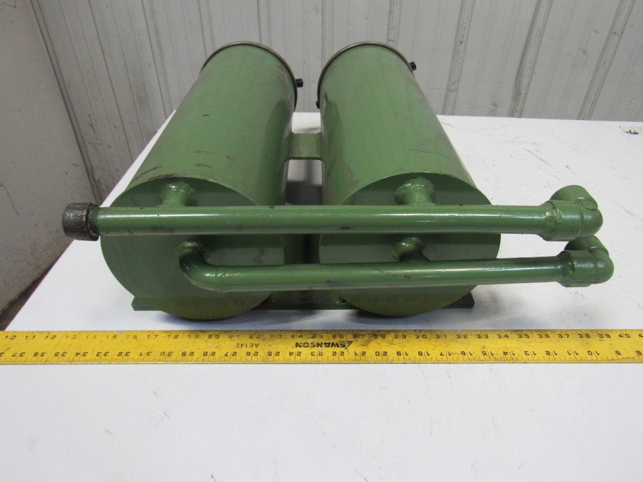 Hydraulic Oil Double Filter System Assembly W/Cartridges