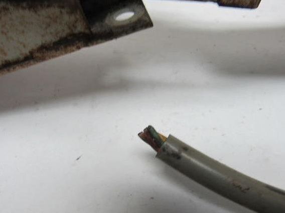 Matsushita PMED12MA14AK Wire Feed Motor Assembly From a AW-005CL Manipulator