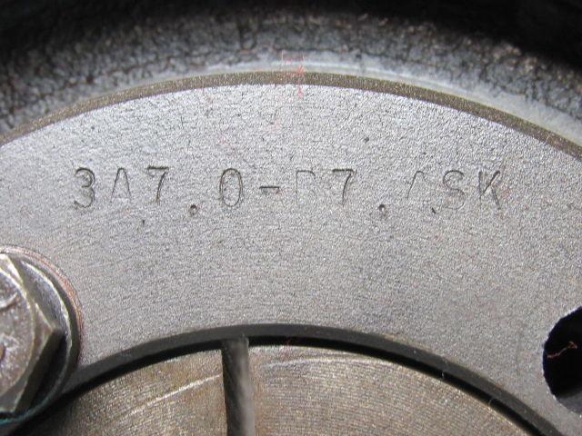 Maurey 3A7.0-B7.4SK 7-1/4" OD 3 Belt Pulley 1-3/8" Bore QD Bushed