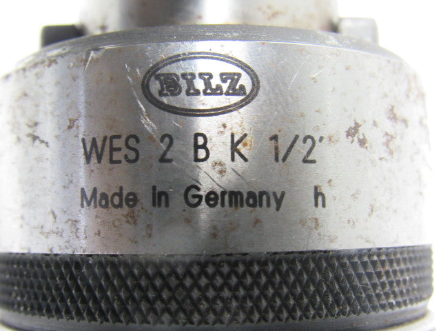 Bilz WES 2 BK 1/2" 1/2" Tap Adaptor Quick Change Thru Coolant