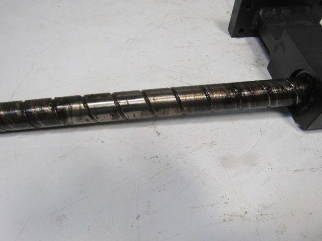 Hankwang FC3015 Ball Screw Nut Assembly From a Working Laser