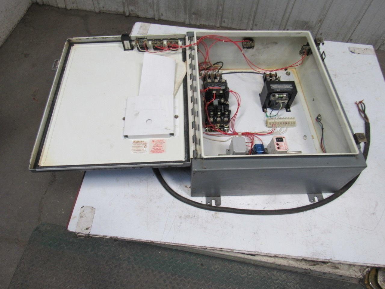 Hoffman 20x24x8" Electrical Enclosure Motor Starter Transformer Control Box