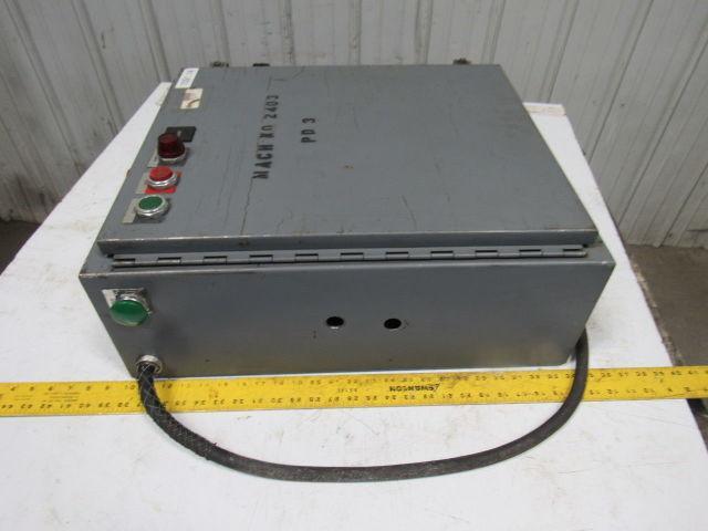 Hoffman 20x24x8" Electrical Enclosure Motor Starter Transformer Control Box