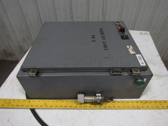 Hoffman 20x24x8" Electrical Enclosure Motor Starter Transformer Control Box