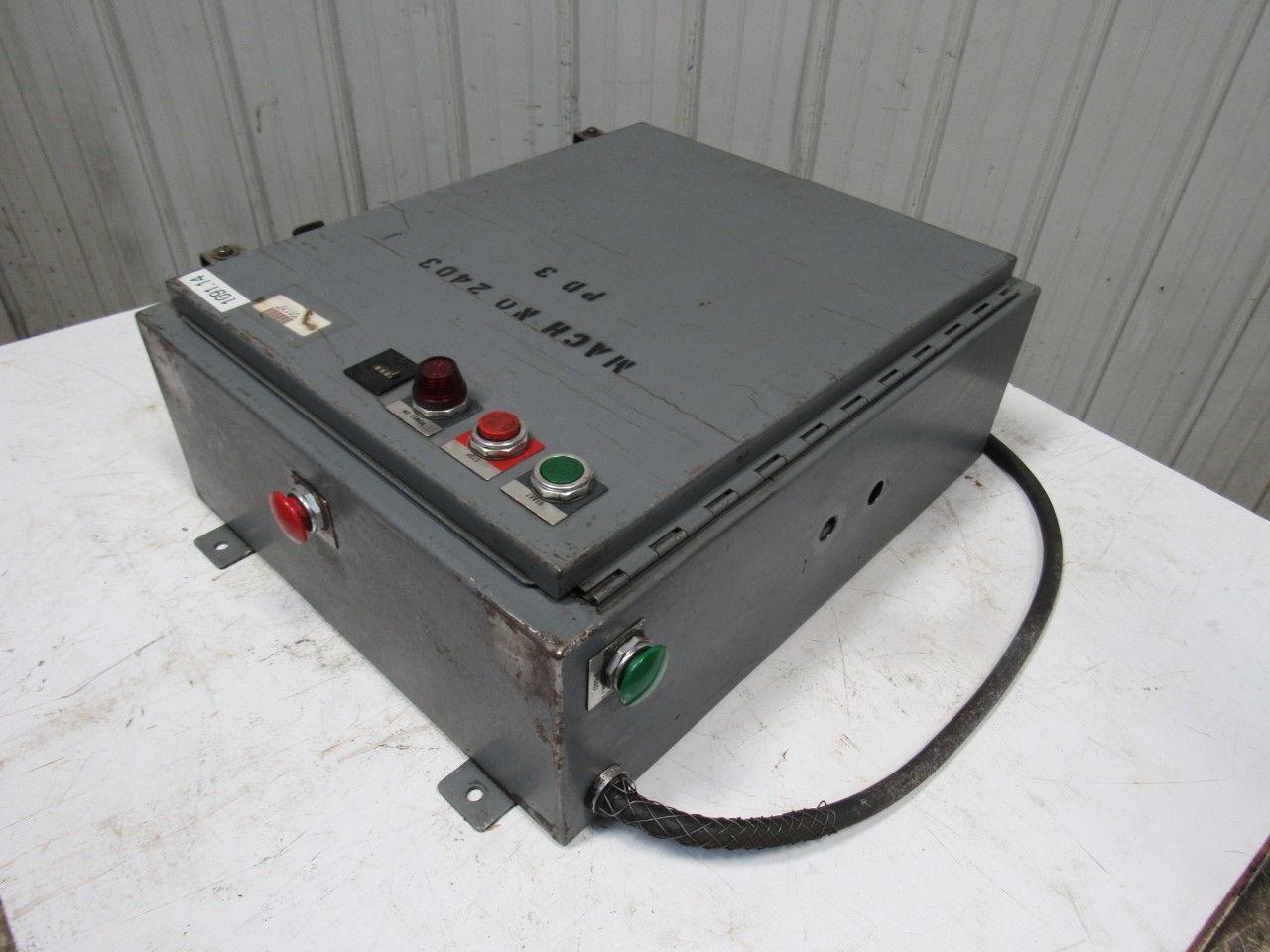 Hoffman 20x24x8" Electrical Enclosure Motor Starter Transformer Control Box