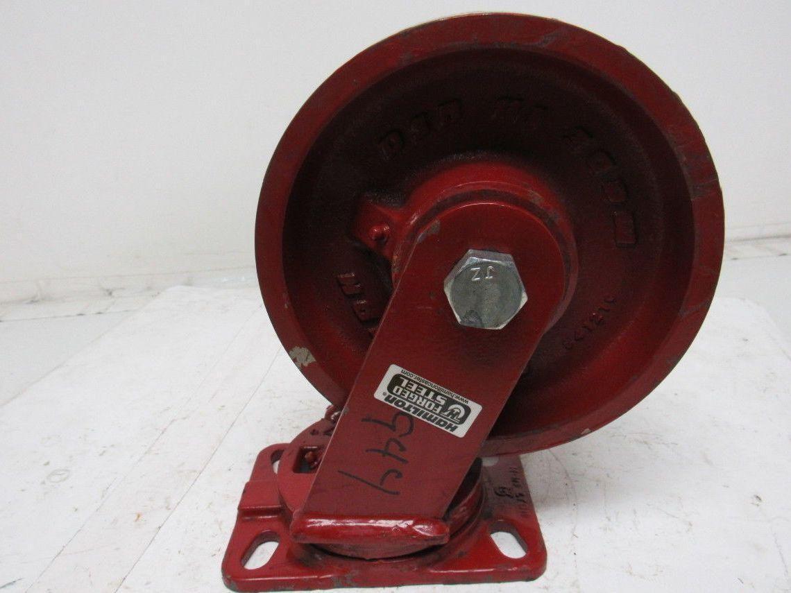 Hamilton S-FM-8MT Swivel Caster 8x2-1/2" Metal Wheel 3/4" Tapered Roller Bearing