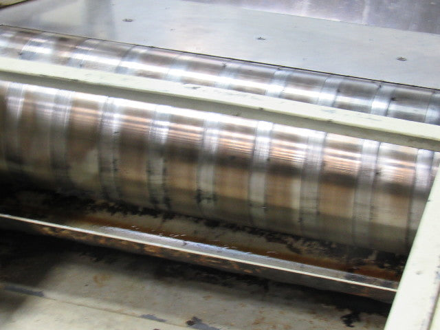 Knoll 650MS Magnetic Chip Conveyor 25-1/2" Belt 8.5FPM W/ Magnetic Power Roller