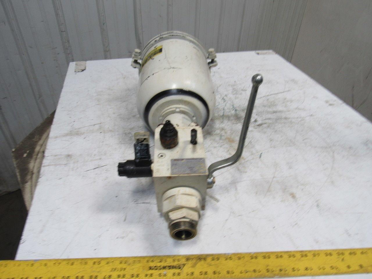 Hydac 14 025520831 16 Hydraulic Bladder Accumulator