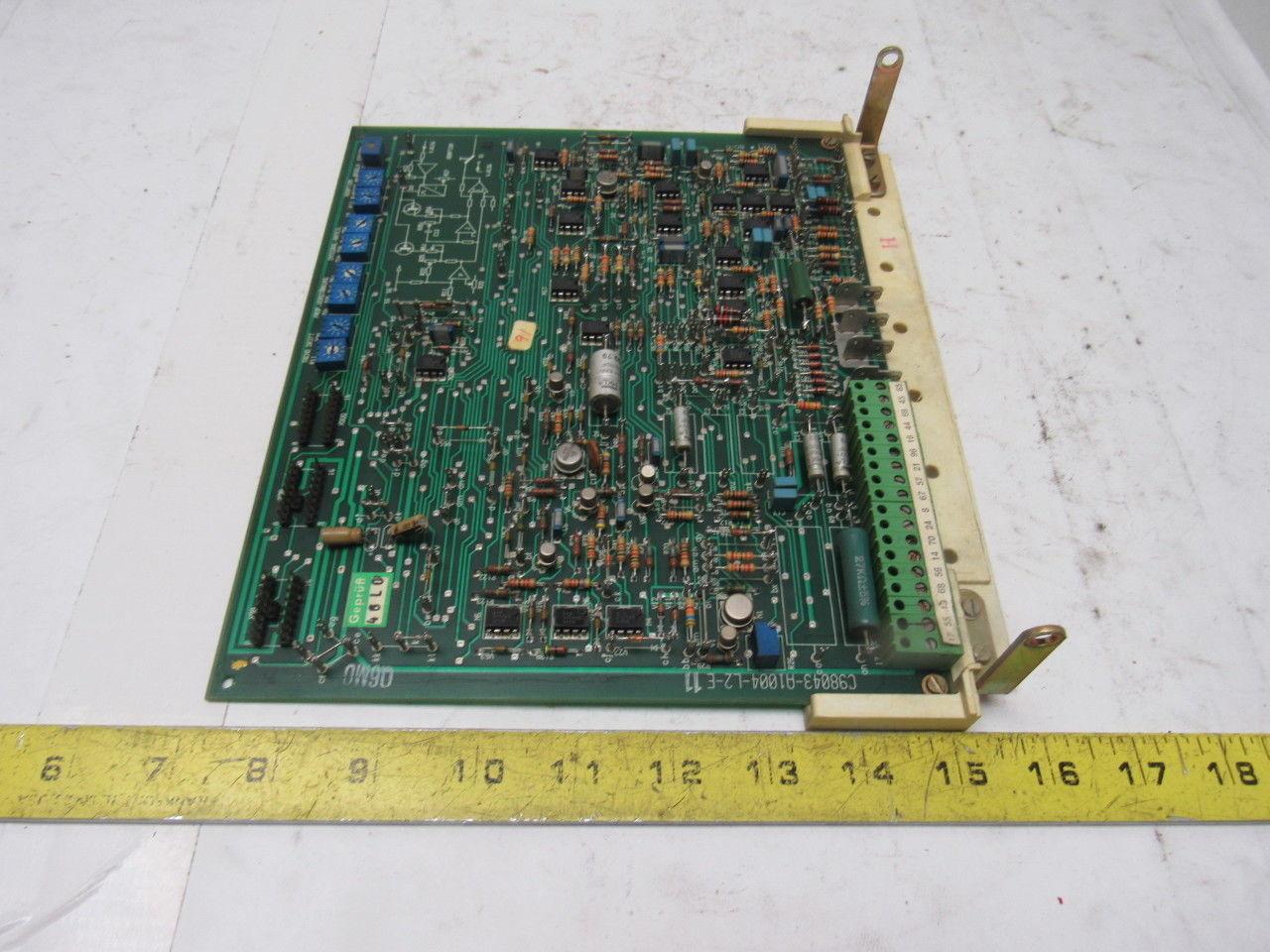 Siemens C98043-A1004-L2-E-11 Regulator Circuit Board Card