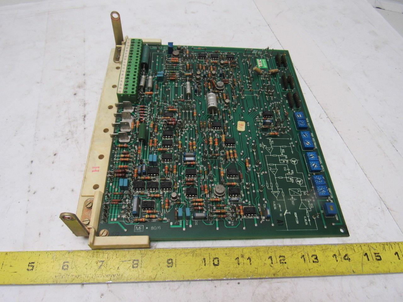 Siemens C98043-A1004-L2-E-11 Regulator Circuit Board Card