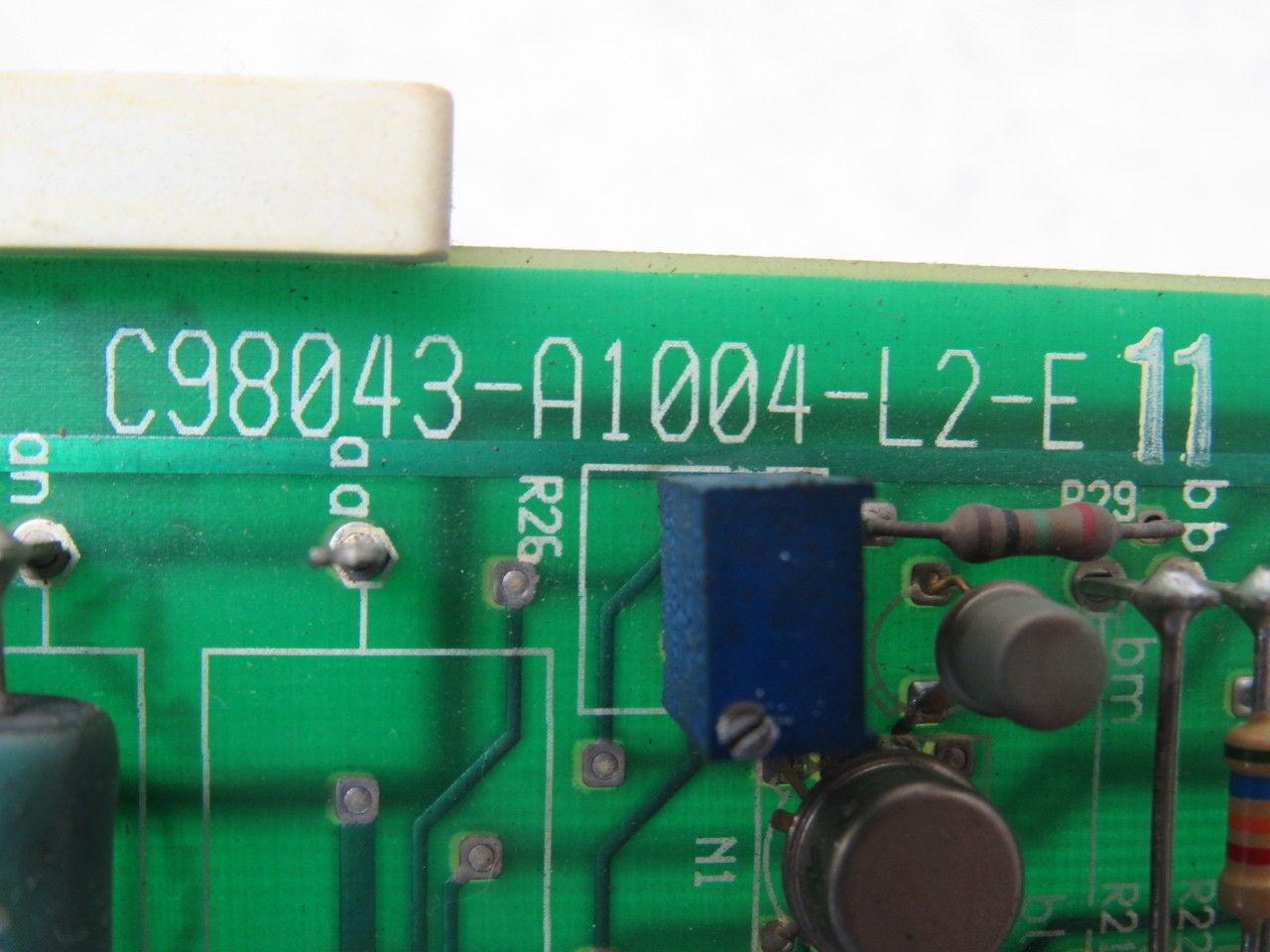 Siemens C98043-A1004-L2-E-11 Regulator Circuit Board Card