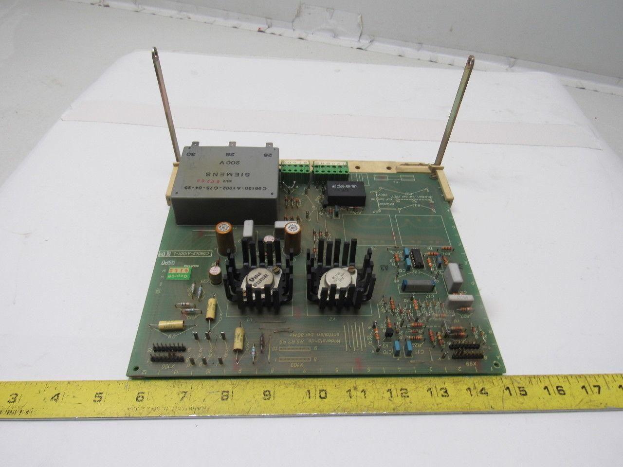Siemens C98043-A1001-L5 09 Circuit Board Card PLC