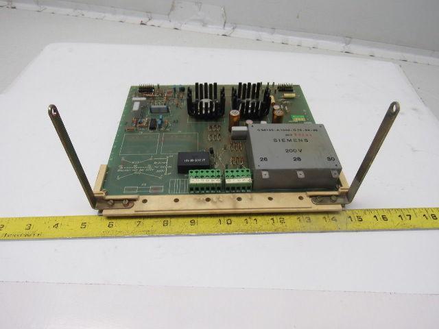 Siemens C98043-A1001-L5 09 Circuit Board Card PLC