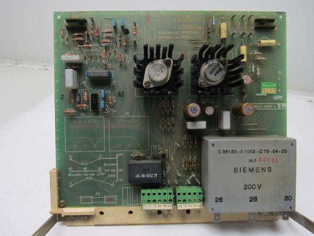 Siemens C98043-A1001-L5 09 Circuit Board Card PLC