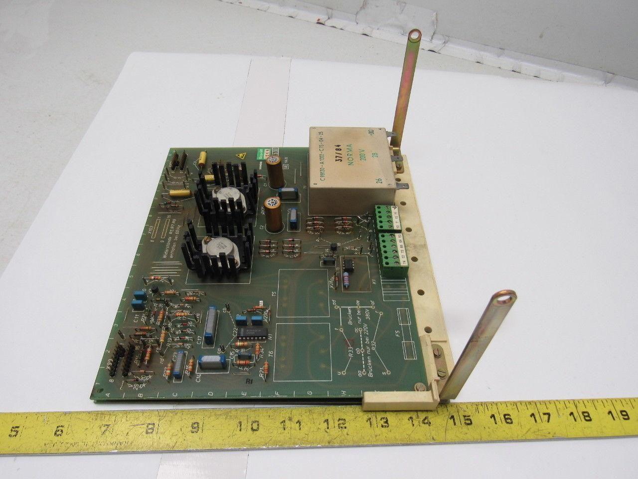 Siemens C98043-A1001-L5 10 Circuit Board Card PLC