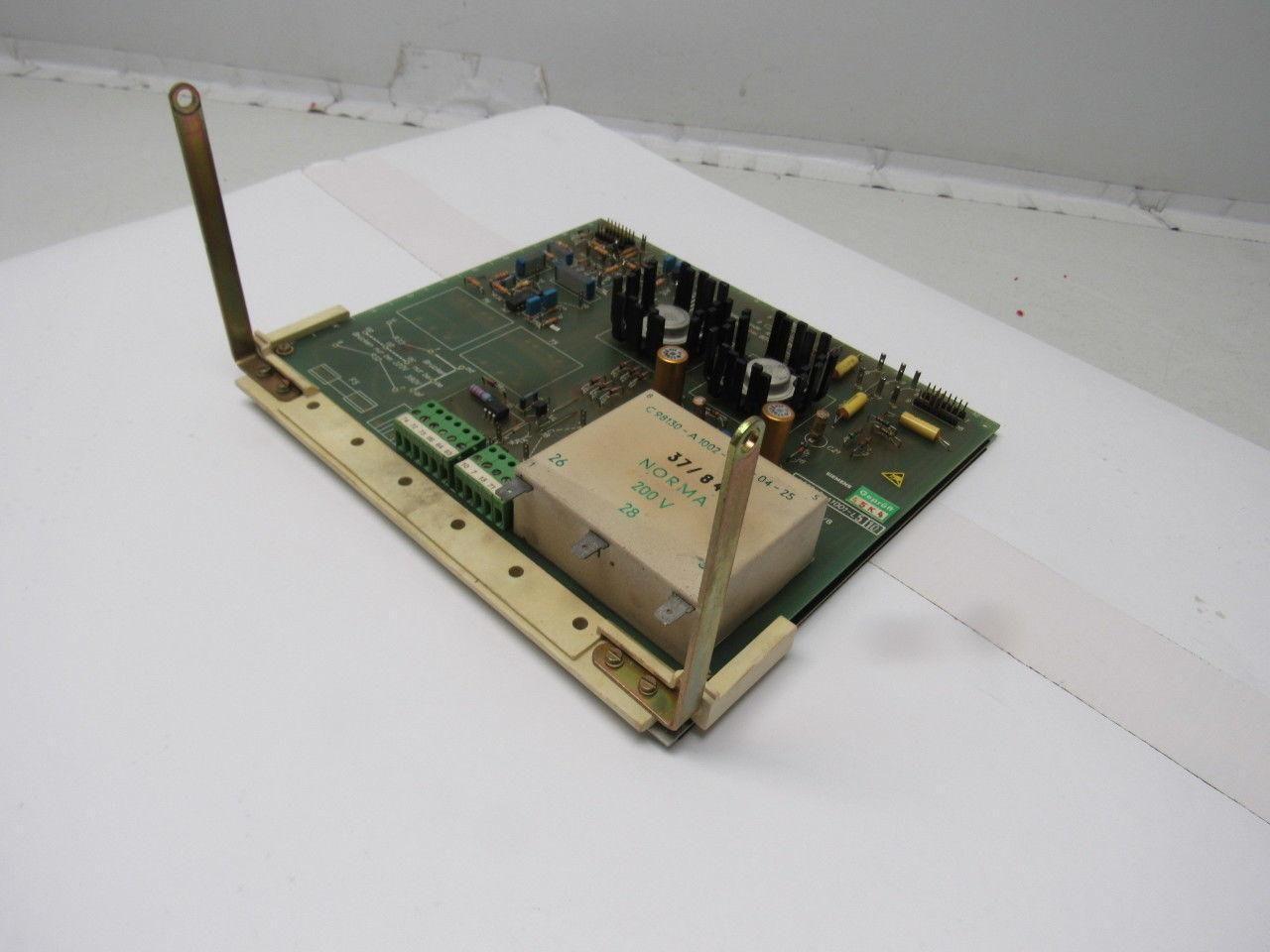 Siemens C98043-A1001-L5 10 Circuit Board Card PLC