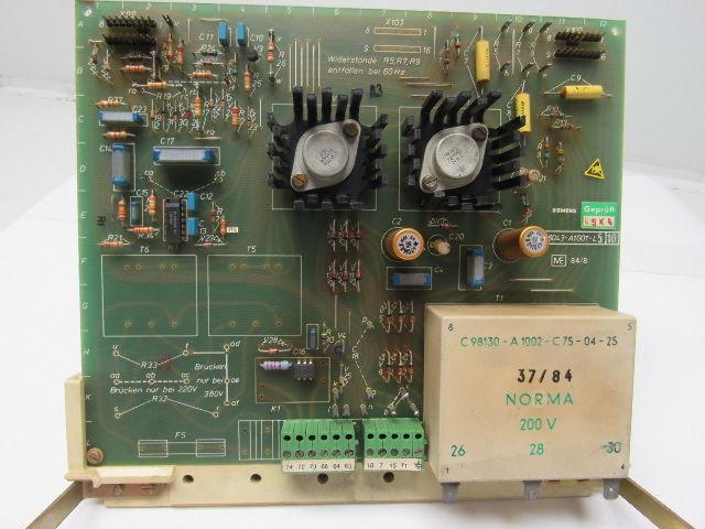 Siemens C98043-A1001-L5 10 Circuit Board Card PLC