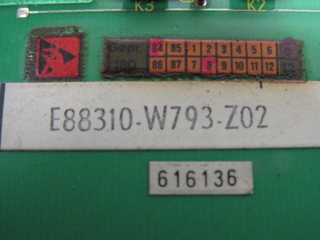 Siemens E88310-W793-Z02 Circuit Board Assembly PLC