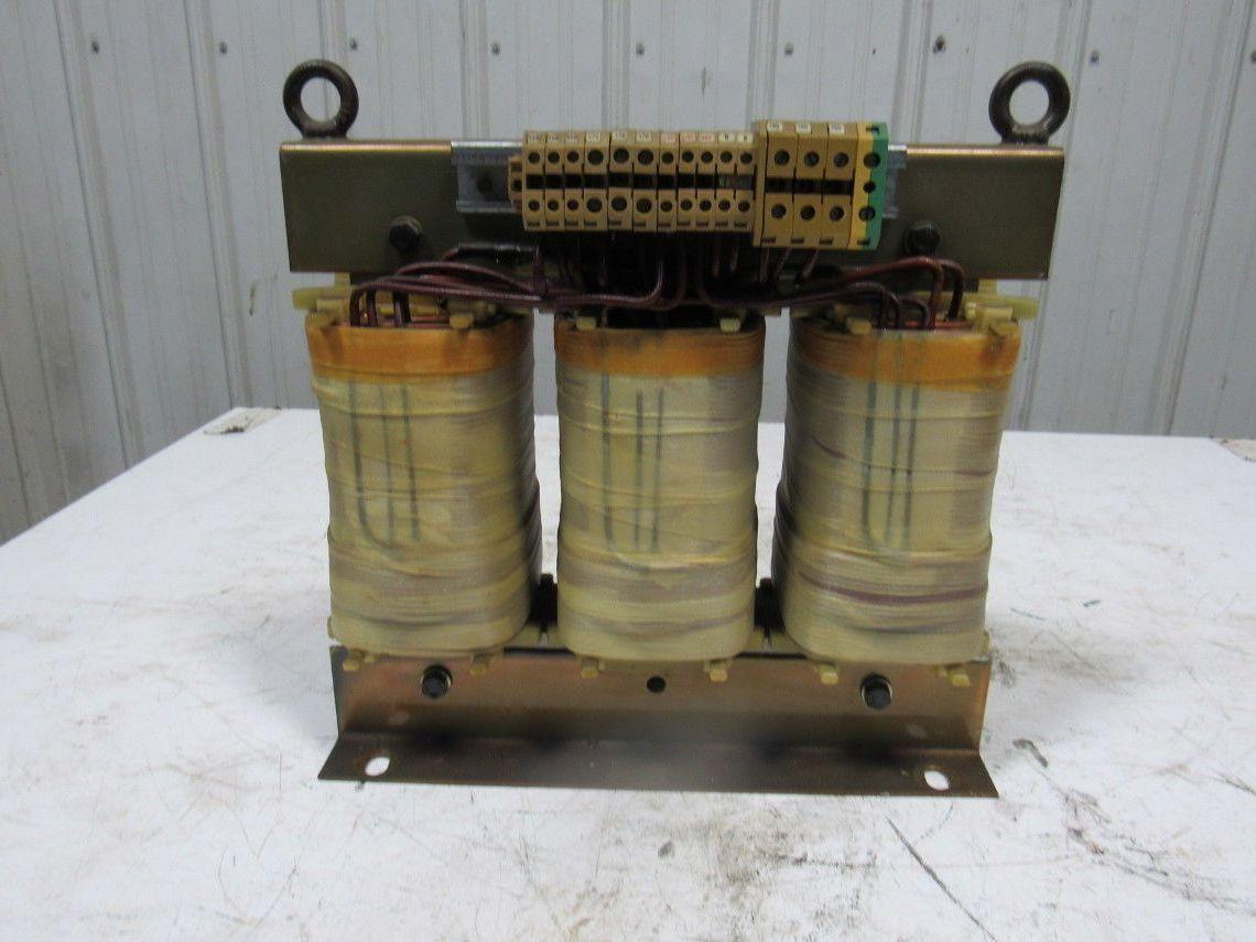 Trafobau Schuster DK-3702 11.6 KVA Transformer 440V Primary 15 190V Secondary