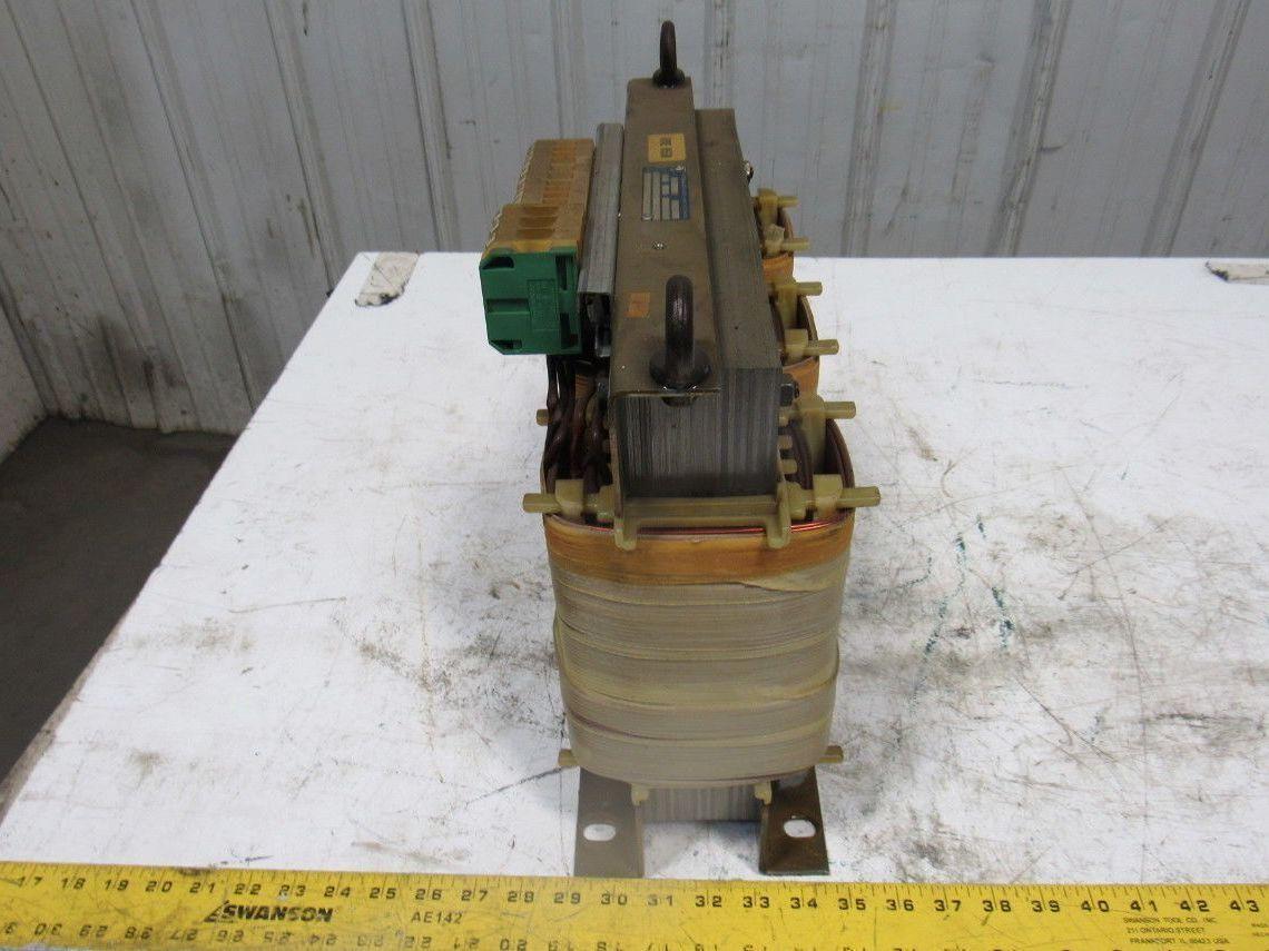 Trafobau Schuster DK-3702 11.6 KVA Transformer 440V Primary 15 190V Secondary