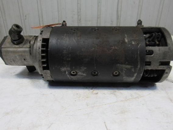 Clark Fork Lift Electric Motor 36/48VDC W/Parker 3349111877 Hydraulic Pump
