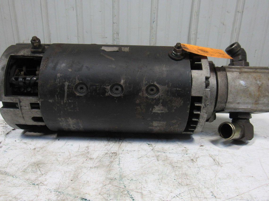 Clark Fork Lift Electric Motor 36/48VDC W/Parker 3349111877 Hydraulic Pump