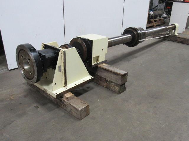Forst Broach 6"Ball Screw Assembly 186" OAL 88" Travel W/Brake & Planetary Gear