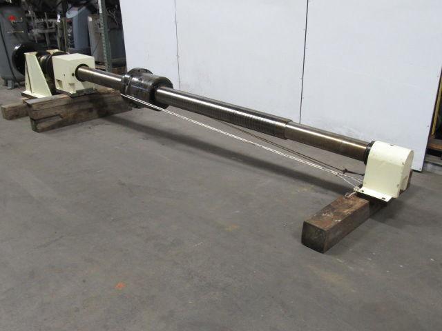 Forst Broach 6"Ball Screw Assembly 186" OAL 88" Travel W/Brake & Planetary Gear
