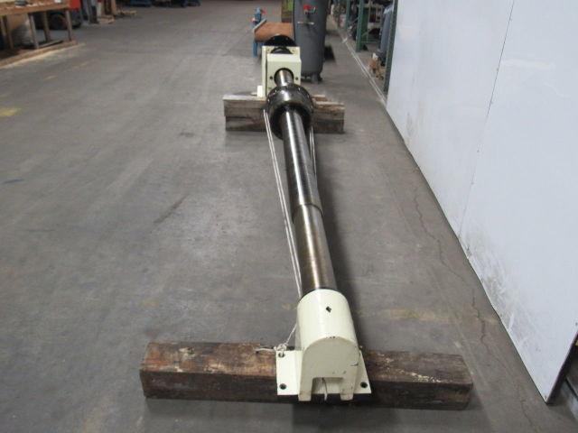 Forst Broach 6"Ball Screw Assembly 186" OAL 88" Travel W/Brake & Planetary Gear