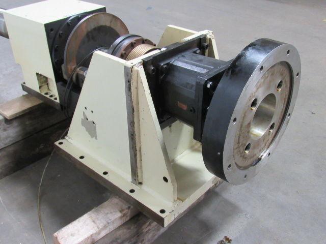 Forst Broach 6"Ball Screw Assembly 186" OAL 88" Travel W/Brake & Planetary Gear