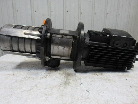 Grundfos A96516224P110440002 MTR10-4/4 Multi Stage Coolant Pump 5Hp 460V 3Ph
