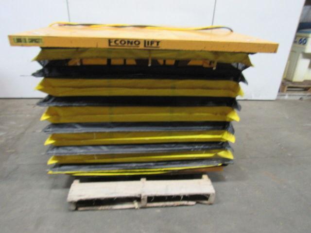 Econo Lift 3LDL3610 1000lb Capacity Hydraulic Scissor Lift 460V 56x48" 5"to 39"