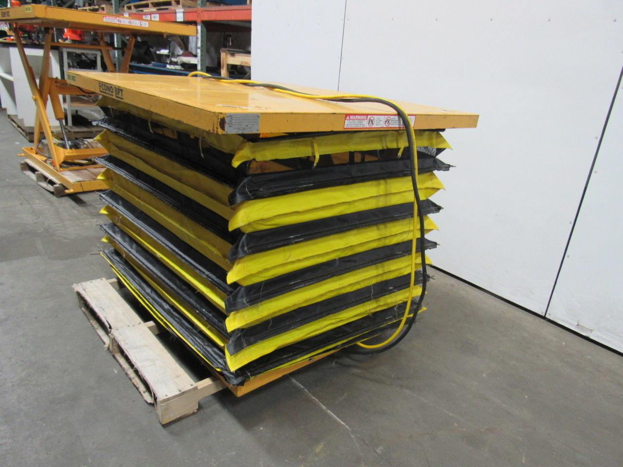 Econo Lift 3LDL3610 1000lb Capacity Hydraulic Scissor Lift 460V 56x48" 5"to 39"