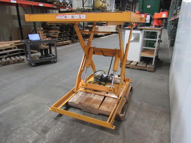 Econo Lift 3SL42 2000Lb. Hydraulic Scissor Lift Table 66"x48" Top 8"-52"Ht 3Ph