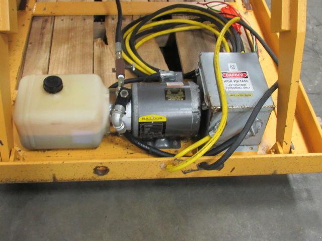 Econo Lift 3SL42 2000Lb. Hydraulic Scissor Lift Table 66"x48" Top 8"-52"Ht 3Ph