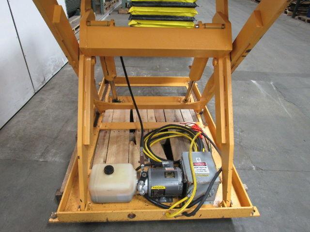 Econo Lift 3SL42 2000Lb. Hydraulic Scissor Lift Table 66"x48" Top 8"-52"Ht 3Ph