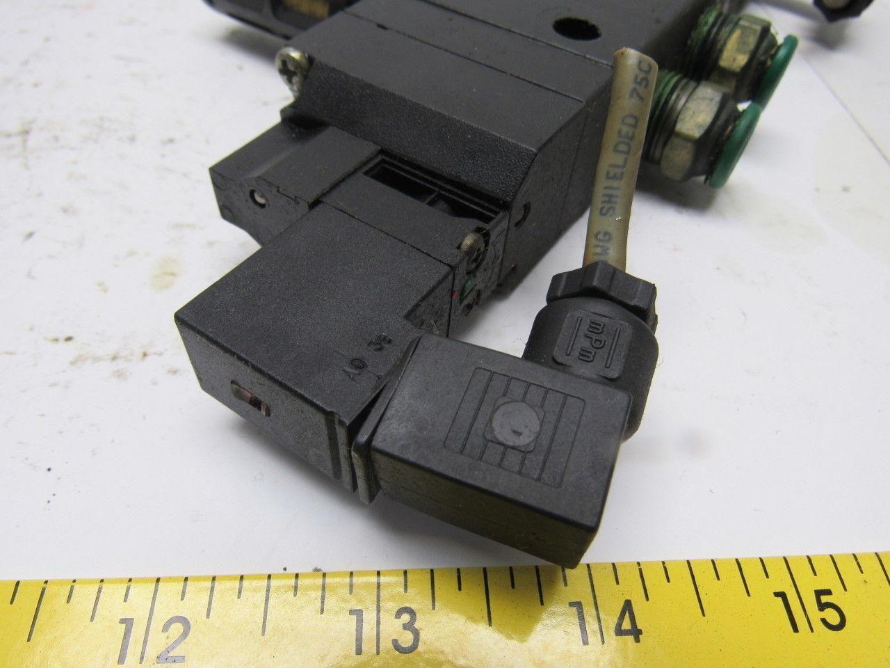Parker B551BB553C Pneumatic Solenoid Air Valve 120V Coils
